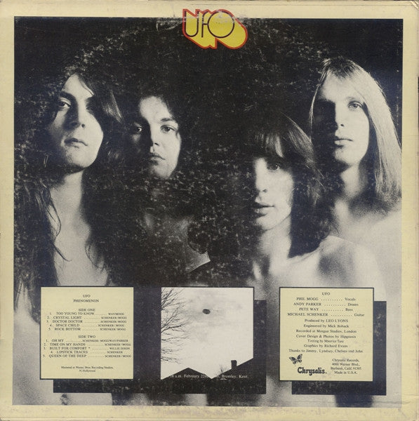 UFO (5) : Phenomenon (LP, Album, Promo)
