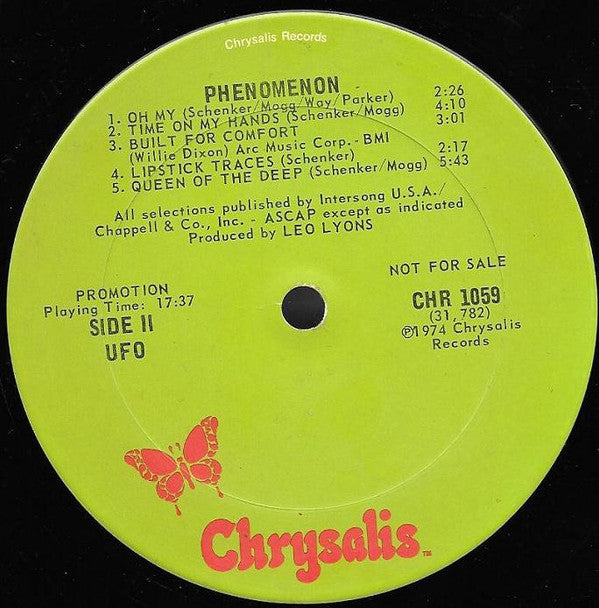 UFO (5) : Phenomenon (LP, Album, Promo)
