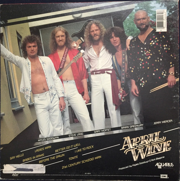 April Wine : Harder.....Faster (LP, Album)