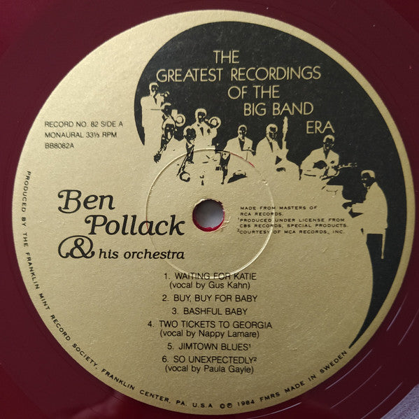 Various : The Greatest Recordings Of The Big Band Era (2xLP, Comp, Red + Box)