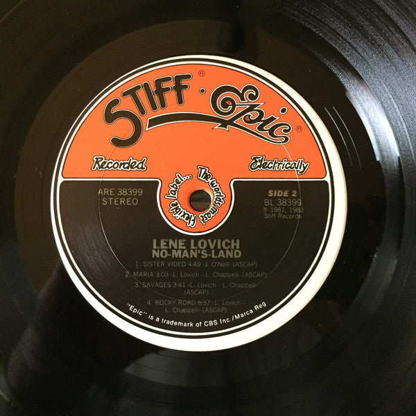 Lene Lovich : No-Man's-Land (LP, Album, Car)