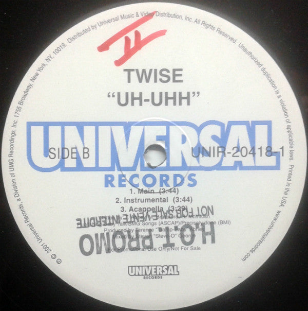 Twise : Uh-Uhh (12", Promo)