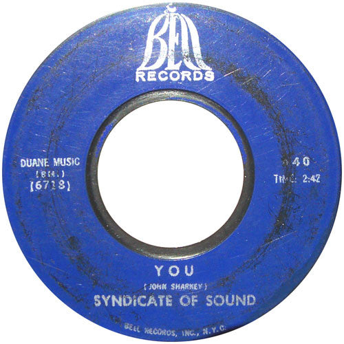 Syndicate Of Sound : Little Girl / You (7", Single, Mono, Styrene, Bes)