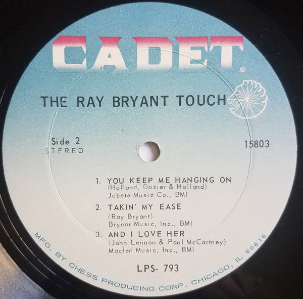Ray Bryant : The Ray Bryant Touch (LP, Album)