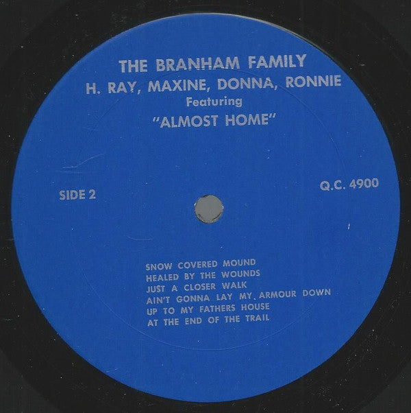 The Branham Family : Almost Home (LP, Album)