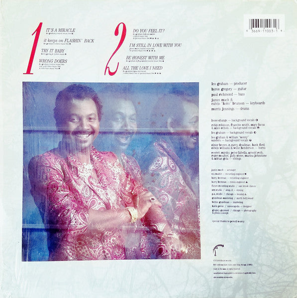 Tyrone Davis : Flashin' Back (LP, Album)