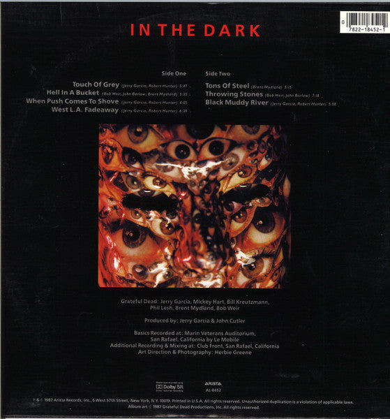 Grateful Dead* : In The Dark (LP, Album, Hau)
