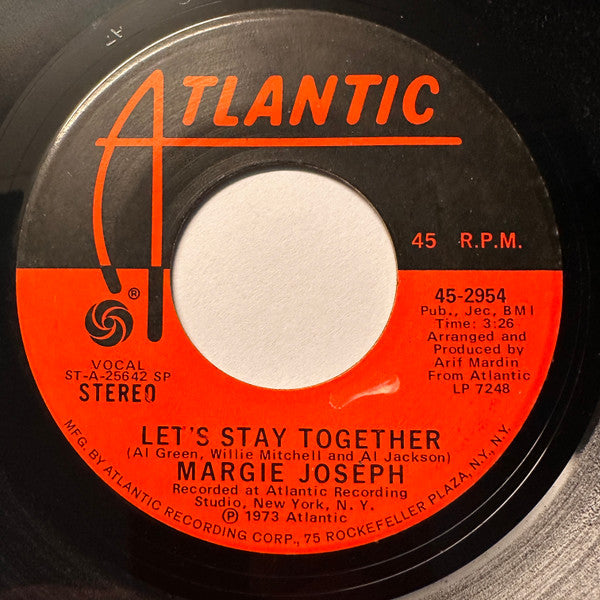 Margie Joseph : I'd Rather Go Blind (7", Single, PL)