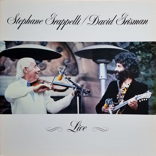 Stephane Grappelli* / David Grisman : Live (LP, Wak)