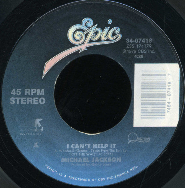 Michael Jackson : Bad (7", Single)