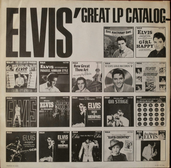 Elvis* : Elvis Now (LP, Album, Ind)
