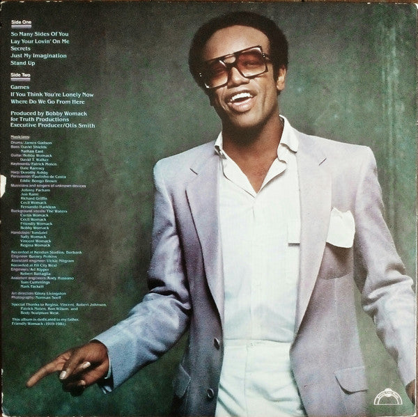 Bobby Womack : The Poet (LP, Album, PRC)