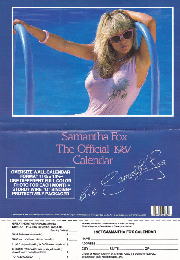 Samantha Fox : Touch Me (LP, Album, Ind)
