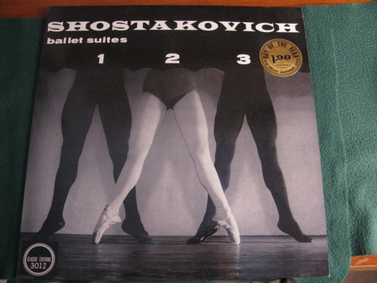 Dmitri Shostakovich : Shostakovich Ballet Suites 1 2 3 (LP, Mono)