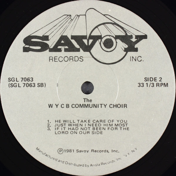 WYCB Community Choir : When You Can Believe (2xLP, Album)