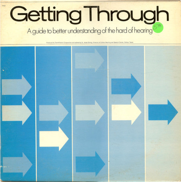 Unknown Artist : Getting Through: A Guide To Better Understanding The Hard Of Hearing (LP)