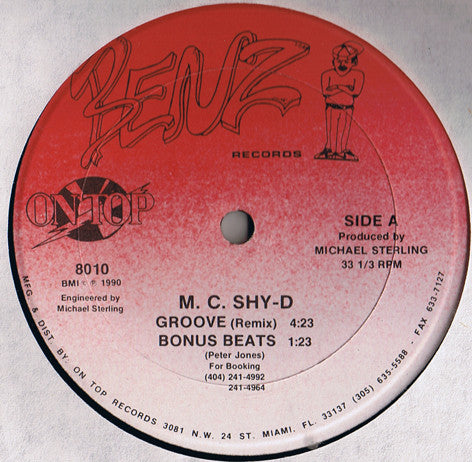 M.C. Shy-D* : Groove (12")