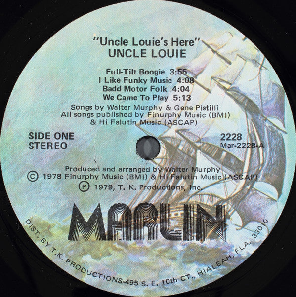 Uncle Louie : Uncle Louie's Here (LP, Album)