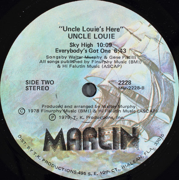 Uncle Louie : Uncle Louie's Here (LP, Album)