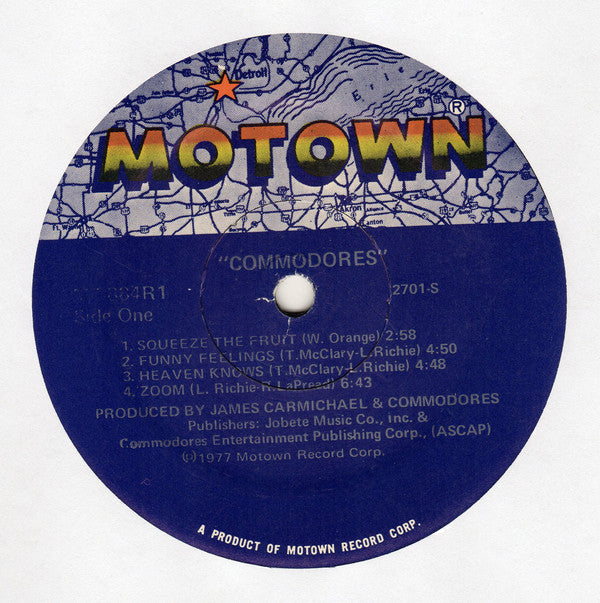 Commodores : Commodores (LP, Album, Mon)