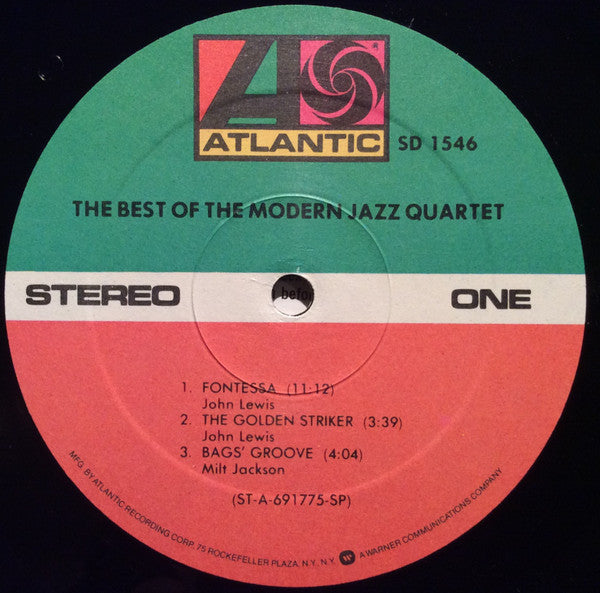 The Modern Jazz Quartet : The Best Of (LP, Comp, RE, SP )
