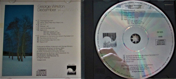 George Winston : December (CD, Album, RE)