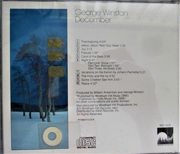 George Winston : December (CD, Album, RE)
