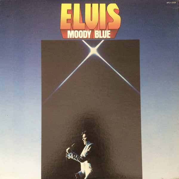 Elvis* : Moody Blue (LP, Album, Blu)