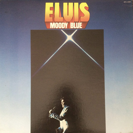 Elvis* : Moody Blue (LP, Album, Blu)
