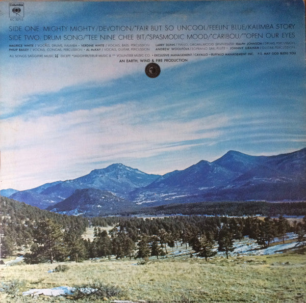 Earth, Wind & Fire : Open Our Eyes (LP, Album, Pit)