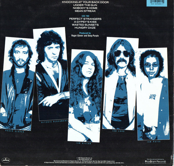 Deep Purple : Perfect Strangers (LP, Album, 56 )