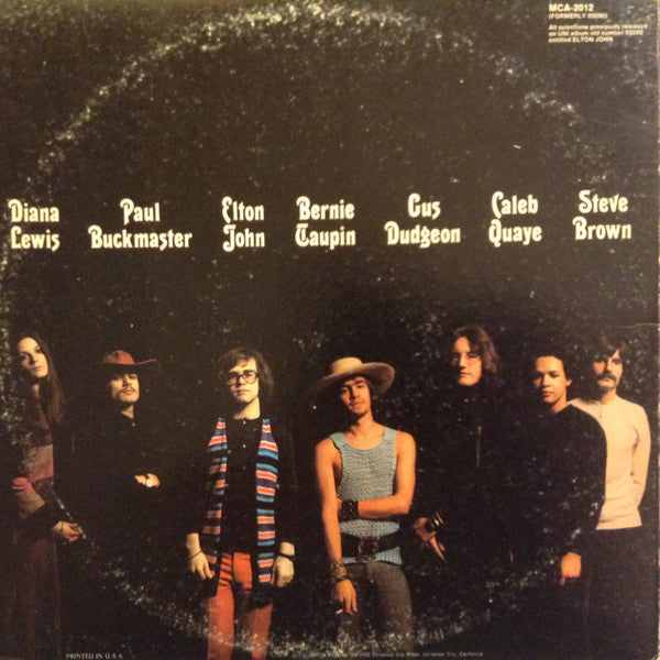 Elton John : Elton John (LP, Album, RE, Gat)