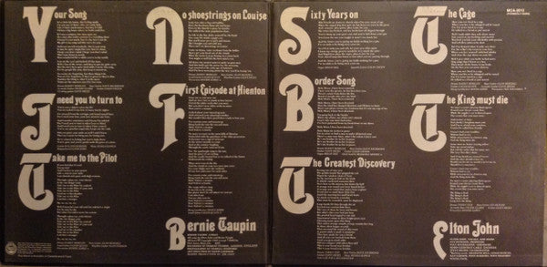 Elton John : Elton John (LP, Album, RE, Gat)
