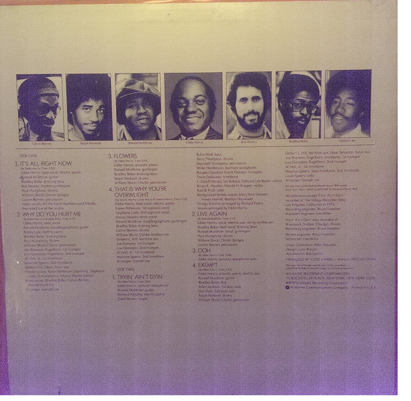 Eddie Harris : That Is Why You're Overweight (LP, Album, MO)