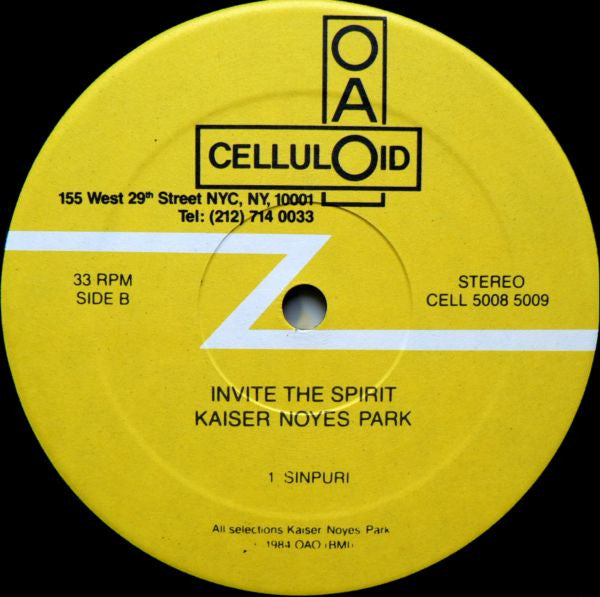 Henry Kaiser / Charles K. Noyes / Sang Won Park : Invite The Spirit (2xLP, Album)