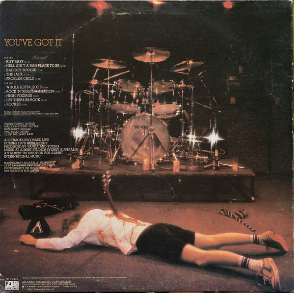 AC/DC : If You Want Blood You've Got It (LP, Album, SP )