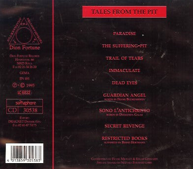 Crown Of Jesus : Tales From The Pit (CD, Album)