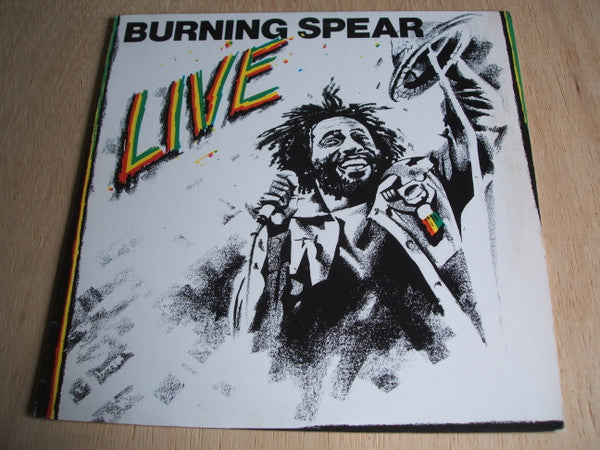 Burning Spear : Live (LP, Album, RE)