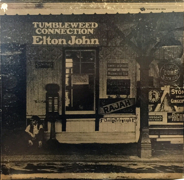 Elton John : Tumbleweed Connection (LP, Album, RE, Glo)