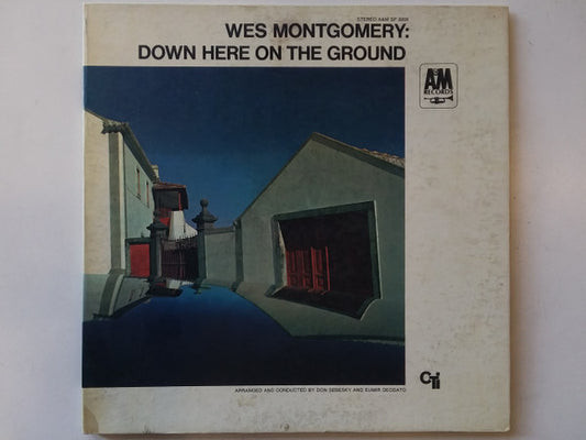 Wes Montgomery : Down Here On The Ground (LP, Album, San)