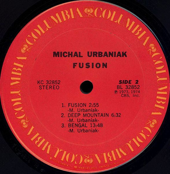 Michał Urbaniak : Fusion (LP, Album)