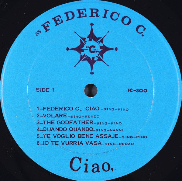 Federico 'C'* : Ciao... (LP, Gat)