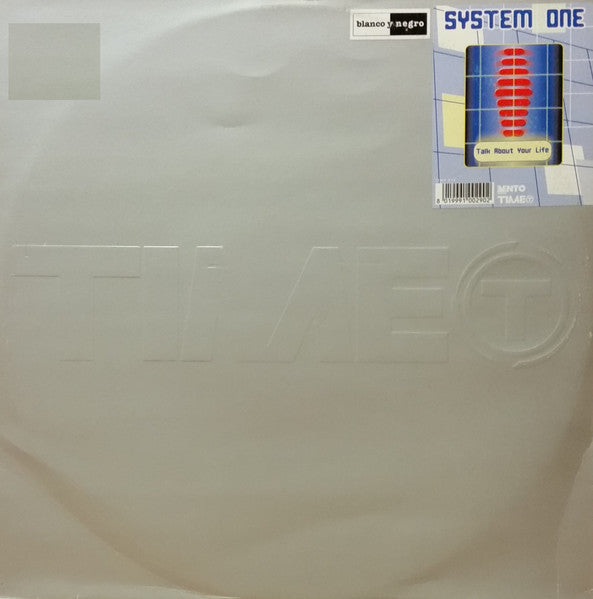 System One (2) : Talk About Your Life (12")