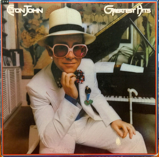 Elton John : Greatest Hits (LP, Comp, Glo)