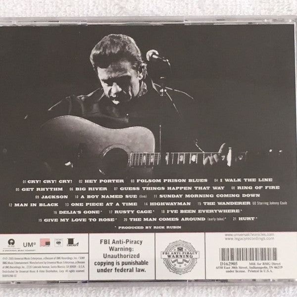 Johnny Cash : The Legend Of Johnny Cash (CD, Comp, Club)