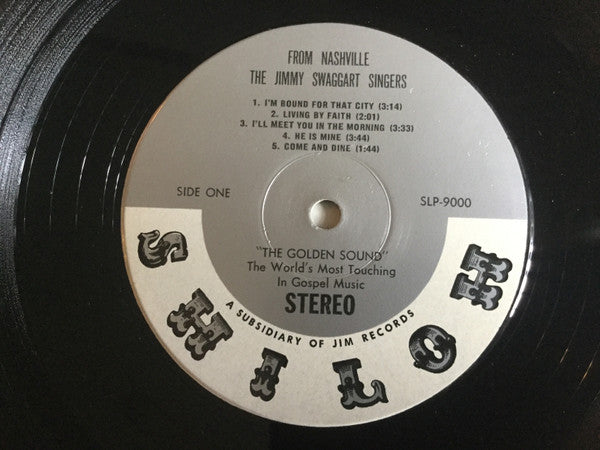 The Jimmy Swaggart Singers, Jimmy Swaggart : From Nashville, The Jimmy Swaggart Singers (LP, Album)