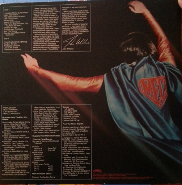 Meco* : Superman And Other Galactic Heroes (LP, Album)