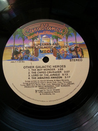 Meco* : Superman And Other Galactic Heroes (LP, Album)