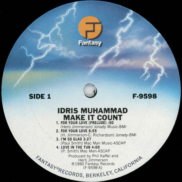 Idris Muhammad : Make It Count (LP, Album)