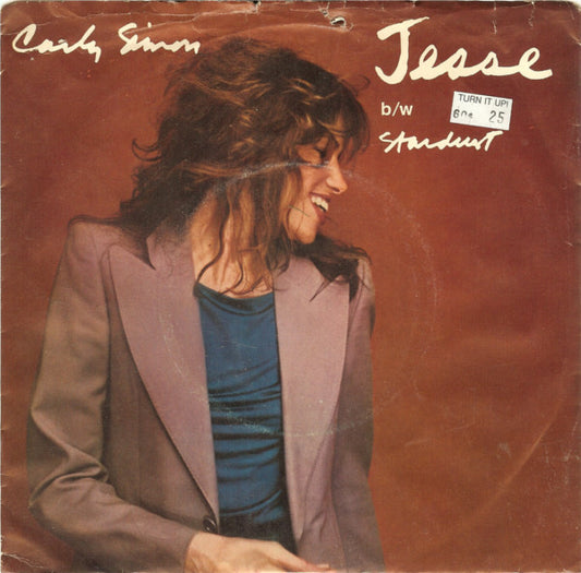 Carly Simon : Jesse / Stardust (7", Spe)